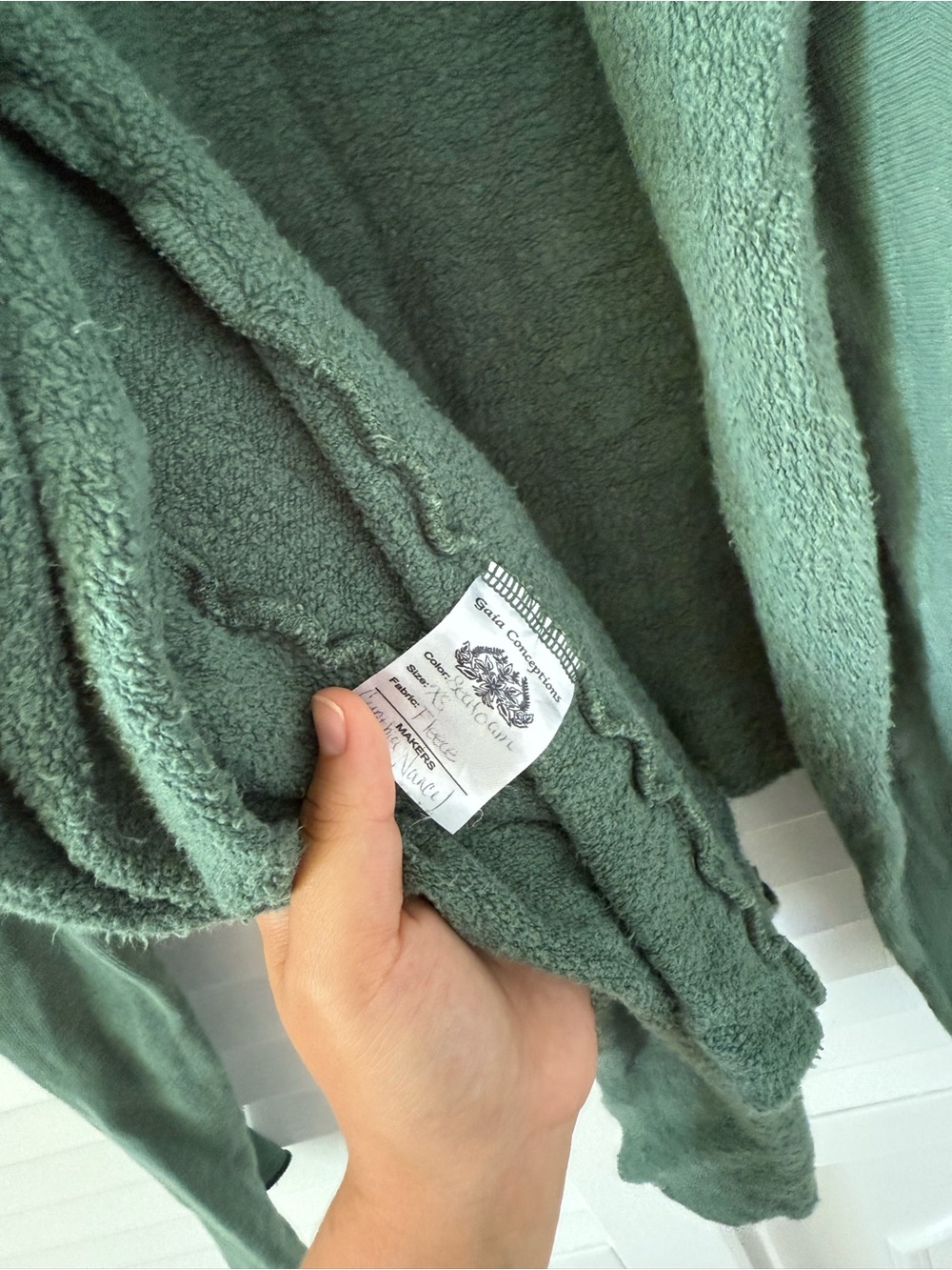 Gaia Conceptions Fleece Cardigan - Picture 2 of 4